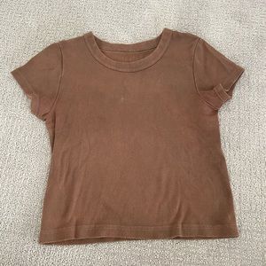 John Galt (Brandy Melville) baby tee